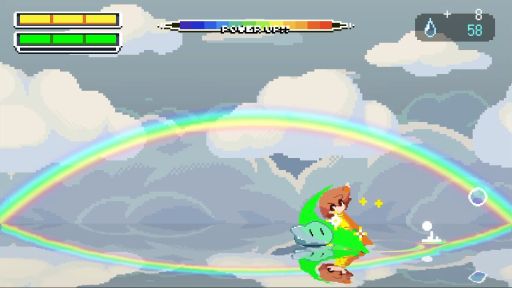 画像ギャラリー No.007のサムネイル画像 / 武器は,ただの傘……でもレーザーも撃てる。水と光が跳ね回る爽快アクションゲーム「水たまりのスペクトル」,Steamで配信開始