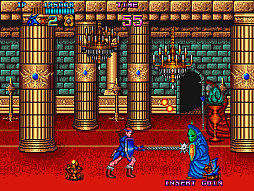 画像ギャラリー No.001のサムネイル画像 / 「アーケードアーカイブス キャッスル・オブ・ドラゴン」,1月2日配信。ドラゴンにさらわれた姫を救うため,2人の若き王が戦うACTゲーム