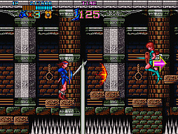 画像ギャラリー No.002のサムネイル画像 / 「アーケードアーカイブス キャッスル・オブ・ドラゴン」,1月2日配信。ドラゴンにさらわれた姫を救うため,2人の若き王が戦うACTゲーム