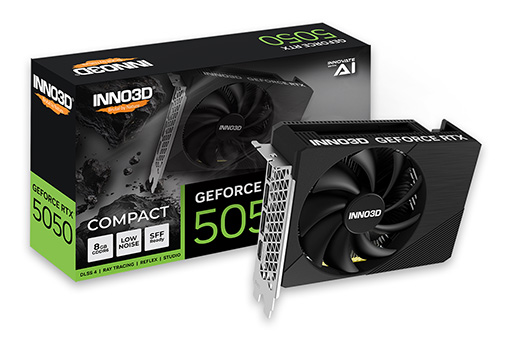 画像ギャラリー No.002のサムネイル画像 / 長さ約148mmの短尺カードも登場。エルザ ジャパンからGeForce RTX 5050搭載カード3製品が7月末発売