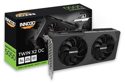 画像ギャラリー No.005のサムネイル画像 / 長さ約148mmの短尺カードも登場。エルザ ジャパンからGeForce RTX 5050搭載カード3製品が7月末発売