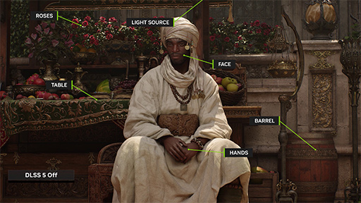 画像ギャラリー No.004のサムネイル画像 / 「NBA 2K27」に実装されたNVIDIAのAIベース高画質化技術「DLSS 5」は，どのようにしてゲーム映像を高画質にするのか