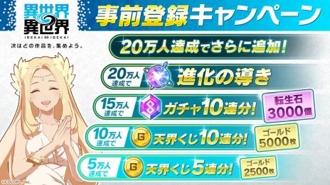 画像ギャラリー No.002のサムネイル画像 / さまざまなアニメ作品のキャラクターが登場する「異世界∞異世界」,1月27日にサービス開始。App StoreとGoogle Playで事前登録開始