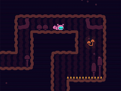 画像ギャラリー No.008のサムネイル画像 / 身体が爆弾になっているいもむしを操作してパズルをクリアしていこう。新作ゲーム「Öooo」,Steamストアページを公開