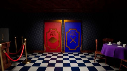 画像ギャラリー No.004のサムネイル画像 / すべての異変にペンギン要素あり。異ペンを探して脱出を目指す「8ペン出口」,Steamストアページを公開