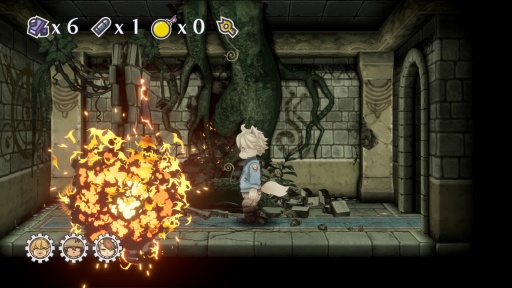 ���������꡼ No.026�Υ���ͥ������ / �Υץ쥤��ݡϡ����Υա���3�פϿ����ʥ����ƥ�ˤ�ꡤ����饯�������ȥХȥ뤬����̩�˷�ӤĤ�����ǯ�����α�̿�Ϥ����˴��뤹��Τ�