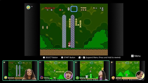 画像ギャラリー No.008のサムネイル画像 / Nintendo Switch 2ではゲームを遊びながら,ボイスチャットやビデオチャットを楽しめる