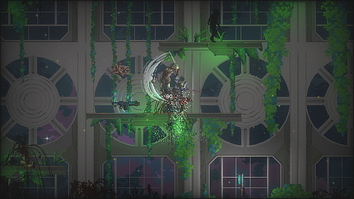 画像ギャラリー No.001のサムネイル画像 / 宇宙ステーションを舞台に“かつて人間だったモノ”と戦うローグライクアクション「Katanaut」のデモ版がSteamで配信中