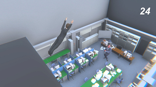 画像ギャラリー No.003のサムネイル画像 / 「超土下座」,配信開始。オフィスや取引先,家庭,公共の場などで,アクロバチックな土下座を決めて究極の謝罪を目指すアクションゲーム