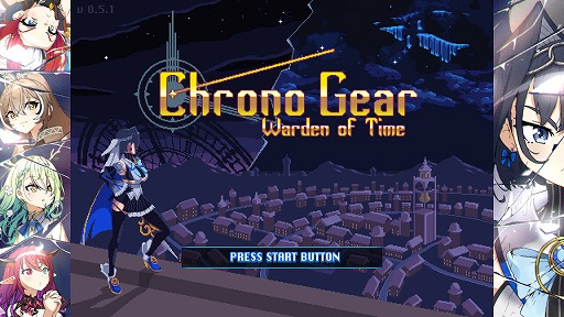 画像ギャラリー No.002のサムネイル画像 / ホロライブENのオーロ・クロニーさんが主軸の2Dアクション「Chrono Gear: Warden of Time」,Steamストアページを公開