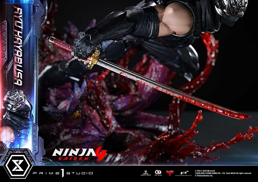 画像ギャラリー No.009のサムネイル画像 / 「NINJA GAIDEN 4」リュウ・ハヤブサの1/4スケールスタチューが登場。DX ボーナス版には「蛇骨門」を装備した両手パーツも付属