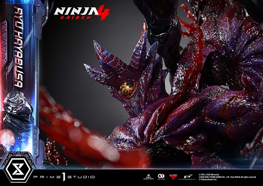 画像ギャラリー No.011のサムネイル画像 / 「NINJA GAIDEN 4」リュウ・ハヤブサの1/4スケールスタチューが登場。DX ボーナス版には「蛇骨門」を装備した両手パーツも付属