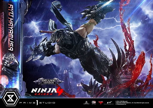 画像ギャラリー No.013のサムネイル画像 / 「NINJA GAIDEN 4」リュウ・ハヤブサの1/4スケールスタチューが登場。DX ボーナス版には「蛇骨門」を装備した両手パーツも付属