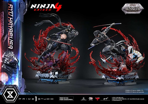 画像ギャラリー No.015のサムネイル画像 / 「NINJA GAIDEN 4」リュウ・ハヤブサの1/4スケールスタチューが登場。DX ボーナス版には「蛇骨門」を装備した両手パーツも付属