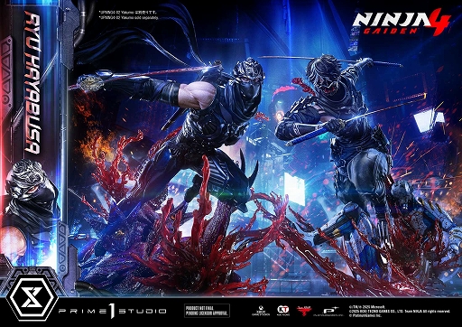 画像ギャラリー No.016のサムネイル画像 / 「NINJA GAIDEN 4」リュウ・ハヤブサの1/4スケールスタチューが登場。DX ボーナス版には「蛇骨門」を装備した両手パーツも付属