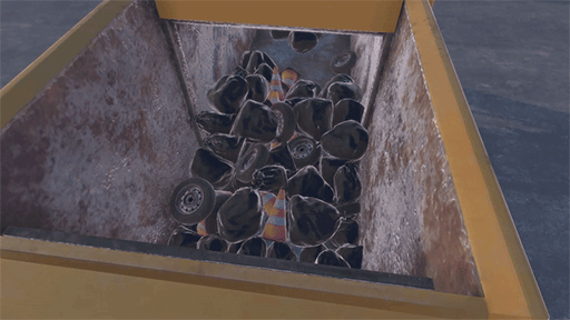 ���������꡼ No.002�Υ���ͥ������ / ʪ���١����Υ��߼����֥��ߥ�졼������Garbage Packer�ס�������꡼�������ߤ򰵽̤��ʤ����ΨŪ�˽���Ƥ�����