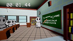 画像ギャラリー No.003のサムネイル画像 / とにかく早く喋ったらクリア。たがプッシュトゥトークキーは毎回ランダム。「Can No One Hear Me?」,本日リリース