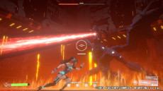 画像ギャラリー No.005のサムネイル画像 / 剥き出しのアーマーブレイクTPS「スカーレッドサルベーション」,本日発売。激しい弾幕を回避しつつ,機械兵器や生体兵器を倒そう