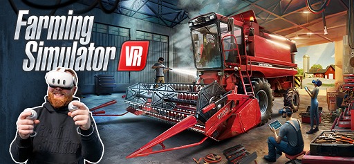 画像ギャラリー No.003のサムネイル画像 / 今度はVRで農業。シリーズ最新作「Farming Simulator VR」がMeta Quest向けに2月28日発売へ。デカい農業機械を運転席視点で操作できる