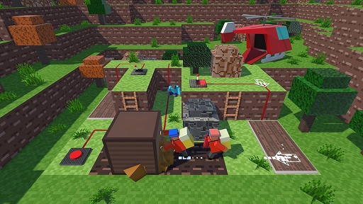 画像ギャラリー No.003のサムネイル画像 / 救助隊員をサポートし,遭難者を救助地点まで運び出すミッションに挑む。見下ろし型パズルアクション「レスQ」,2月14日に体験版を配信