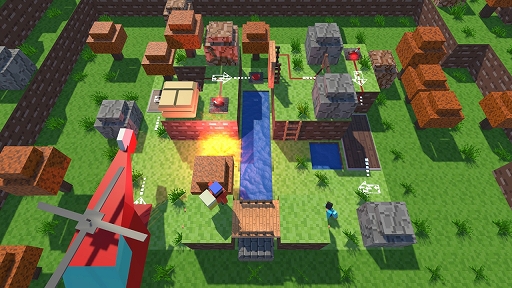 画像ギャラリー No.005のサムネイル画像 / 救助隊員をサポートし,遭難者を救助地点まで運び出すミッションに挑む。見下ろし型パズルアクション「レスQ」,2月14日に体験版を配信