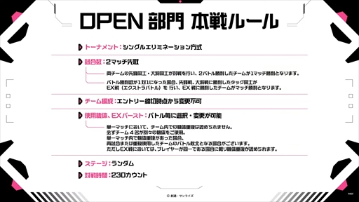 ���������꡼ No.020�Υ���ͥ������ / ��GGGP��RAGE ��ư��Υ������ EXVS.2IB Supported by SANKYO�ס�3���֤ˤ錄���������򸫤������٥�Ȥ��ݡ���