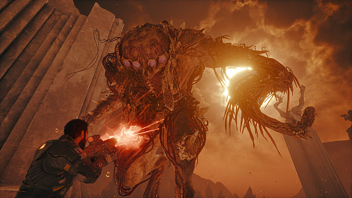 画像ギャラリー No.005のサムネイル画像 / ［プレイレポ］ダークSFでローグライト風味な高難度弾幕TPS「SAROS」。狂気と未知に満ちた世界を一足先に体験してきた