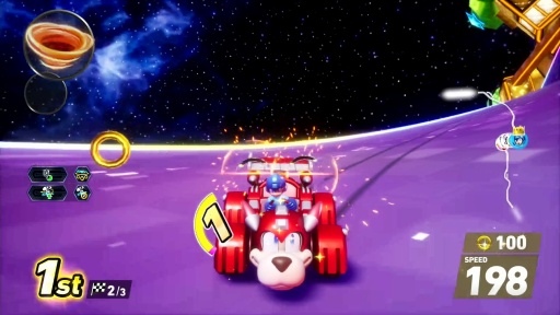 画像ギャラリー No.005のサムネイル画像 / ［プレイレポ］「ソニックレーシング クロスワールド」に青きヒーロー，ロックマン参戦。新しいアイテムとコースをひっさげ，ブルースと共に駆け抜ける