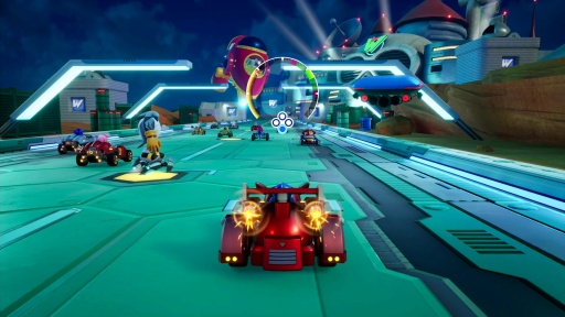 画像ギャラリー No.013のサムネイル画像 / ［プレイレポ］「ソニックレーシング クロスワールド」に青きヒーロー，ロックマン参戦。新しいアイテムとコースをひっさげ，ブルースと共に駆け抜ける