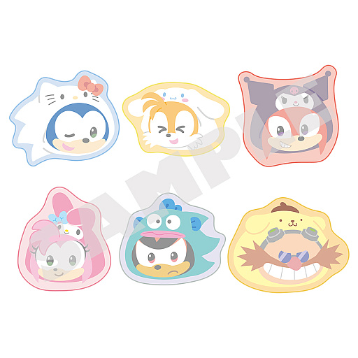 画像ギャラリー No.004のサムネイル画像 / 「ソニック」シリーズ35周年を記念した各種イベント,最新映像の情報が解禁。サンリオとのコラボグッズも販売