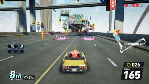 画像ギャラリー No.009のサムネイル画像 / ［プレイレポ］「クレイジータクシー」からアクセル参戦！ 客を乗せずに爆走するタクシーが「ソニックレーシング クロスワールド」に登場
