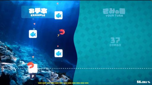 画像ギャラリー No.004のサムネイル画像 / 生き物の配置とキーの割り当てを覚えて挑む暗記系ひっくり返しリズムゲーム「リズフリたん!Rhythmic Flip (Re)Turn」,Steamで配信開始