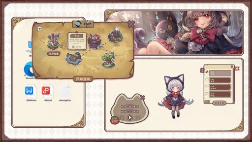 画像ギャラリー No.003のサムネイル画像 / かわいい猫の女の子とデスクトップ上で交流! コレクション要素も楽しめる「桌面小猫娘」,デモ版をSteamで配信開始