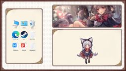 画像ギャラリー No.006のサムネイル画像 / かわいい猫の女の子とデスクトップ上で交流! コレクション要素も楽しめる「桌面小猫娘」,デモ版をSteamで配信開始