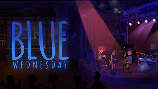 画像ギャラリー No.001のサムネイル画像 / 家庭用ゲーム機版「Blue Wednesday」,3月27日に発売決定。若きジャズピアニスト「モーリス」の物語を描くポイント&クリック型ADV