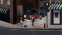 画像ギャラリー No.005のサムネイル画像 / 家庭用ゲーム機版「Blue Wednesday」,3月27日に発売決定。若きジャズピアニスト「モーリス」の物語を描くポイント&クリック型ADV