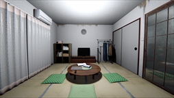 画像ギャラリー No.004のサムネイル画像 / 格安アパートで新生活を始めた主人公が追い詰められていく。ホラーゲーム「心霊物件 | Haunted Property」,Steamで配信開始