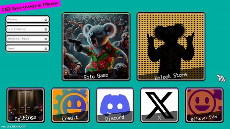 ���������꡼ No.006�Υ���ͥ������ / ����Ӥ��餱�Υǥ����������»��֤ޤ������Ĥ졪 2D���Х��Х륲�����Dead Beats Survivors���θ��Ǥ�Steam���ۿ�����