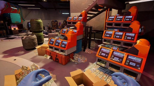 画像ギャラリー No.003のサムネイル画像 / 汚れたお金を“物理的に”洗う資金洗浄シミュレータ「Cash Cleaner Simulator」，コンシューマ版を2月12日にリリース