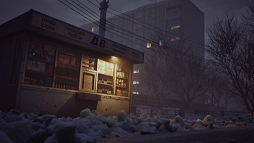 画像ギャラリー No.001のサムネイル画像 / 大晦日の夜,さまざまな人が訪れるロシアのキオスク店員の視点で描く。ナラティブADV「I Have No Change」,最新トレイラーを公開