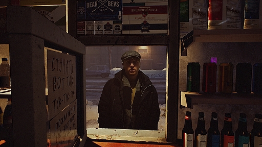 画像ギャラリー No.002のサムネイル画像 / 大晦日の夜,さまざまな人が訪れるロシアのキオスク店員の視点で描く。ナラティブADV「I Have No Change」,最新トレイラーを公開