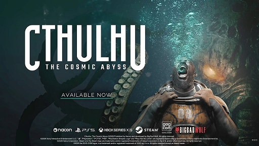画像ギャラリー No.001のサムネイル画像 / 狂気が忍び寄る海底施設を探索するホラーADV「Cthulhu: The Cosmic Abyss」，本日リリース