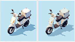 Image2pixel - �ԥ����륢���ȥ����ͥ졼����