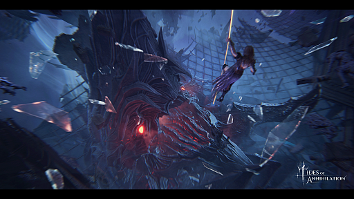 画像ギャラリー No.002のサムネイル画像 / アーサー王伝説をモチーフにした新作アクション「壊滅の潮汐」,最新トレイラーを公開。ギネヴィアとランスロットが登場