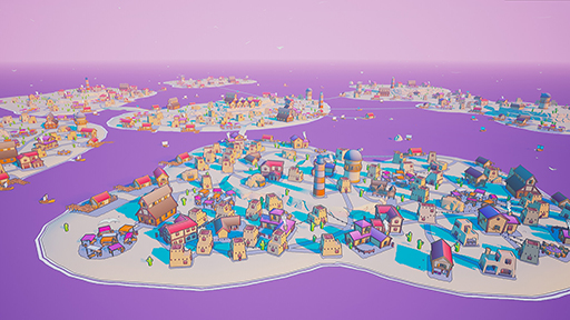 画像ギャラリー No.007のサムネイル画像 / 太陽の降り注ぐ南国の島々を舞台にした,タウンビルディングローグライト「Tranquil Isle」,4月18日に発売