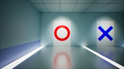 画像ギャラリー No.006のサムネイル画像 / 「AIが作ったマルバツクイズを10問連続正解するまで出られない部屋」,Steamで4月18日に配信。知識と判断力で部屋からの脱出を目指せ