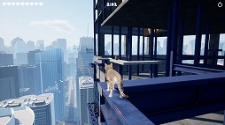 画像ギャラリー No.005のサムネイル画像 / 迷子の子猫を建築中の高層ビルから生還させる3Dアスレチックゲーム「Only Way is Down」Steamでリリース。子猫の姿はカスタマイズ可能
