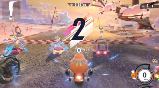 画像ギャラリー No.003のサムネイル画像 / 「カービィのエアライダー」桜井氏が新コース「フォーリス」の解説動画を公開。ダイナミックな滝下りのあるダウンヒル