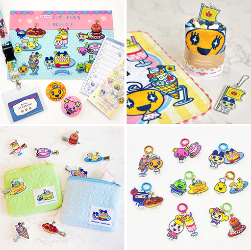 画像ギャラリー No.006のサムネイル画像 / 「たまごっちのプチプチおみせっち」カプコンカフェコラボメニュー&限定グッズを公開。くちぱっちのおふろやさんなどがフードに