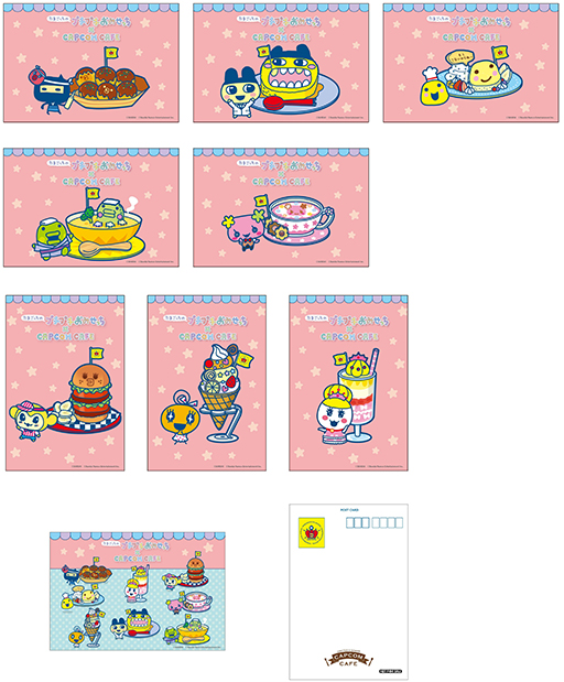 画像ギャラリー No.007のサムネイル画像 / 「たまごっちのプチプチおみせっち」カプコンカフェコラボメニュー&限定グッズを公開。くちぱっちのおふろやさんなどがフードに